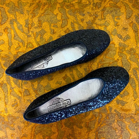 Little Capezio black glitter shoes - Picture 1 of 5